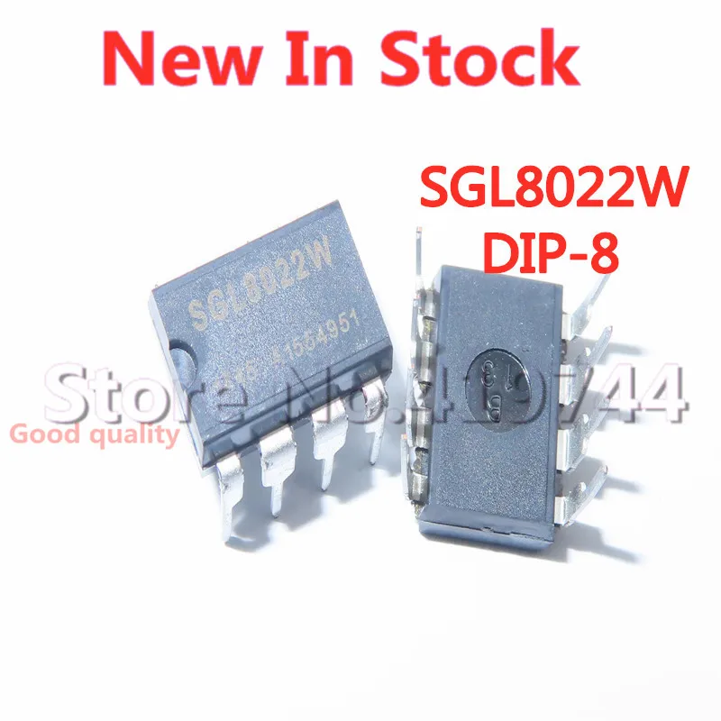 5PCS/LOT SGL8022W DIP-8 DC LED dimming touch chip IC SGL8022 In Stock NEW original IC