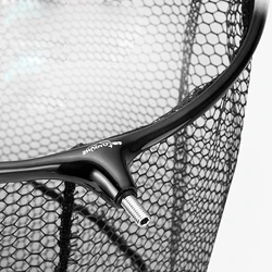 Hand Net carbon 8mm Screw Folding Dip Net 30/35/40/45cm Gluing Net Outdoor Fishing Net Tool Accessories