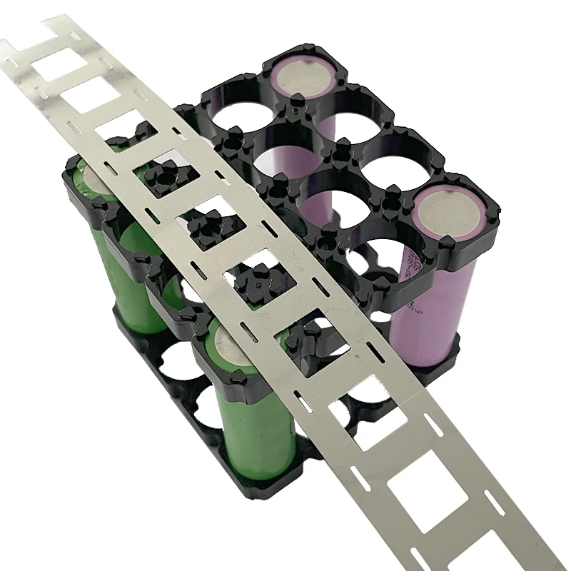 18650 Espaçamento titular 19mm 4*4 10*4 10*6 13*3 13*4 13*5 13*6 Integrado Não Emenda Titular Combinando 18650 2P 0.12 milímetros Tira Níquel