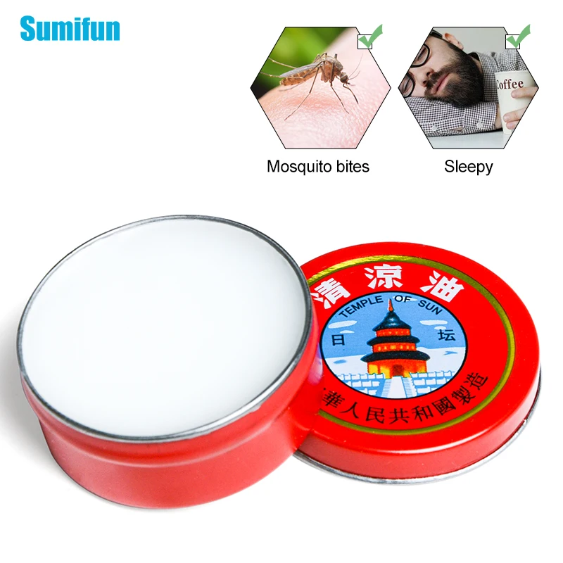 

19g White Tiger Balm Cooling Oil Relieve Headache Dizziness Arthritis Muscle Soreness Prevent Mosquito Bites Medical Plaster