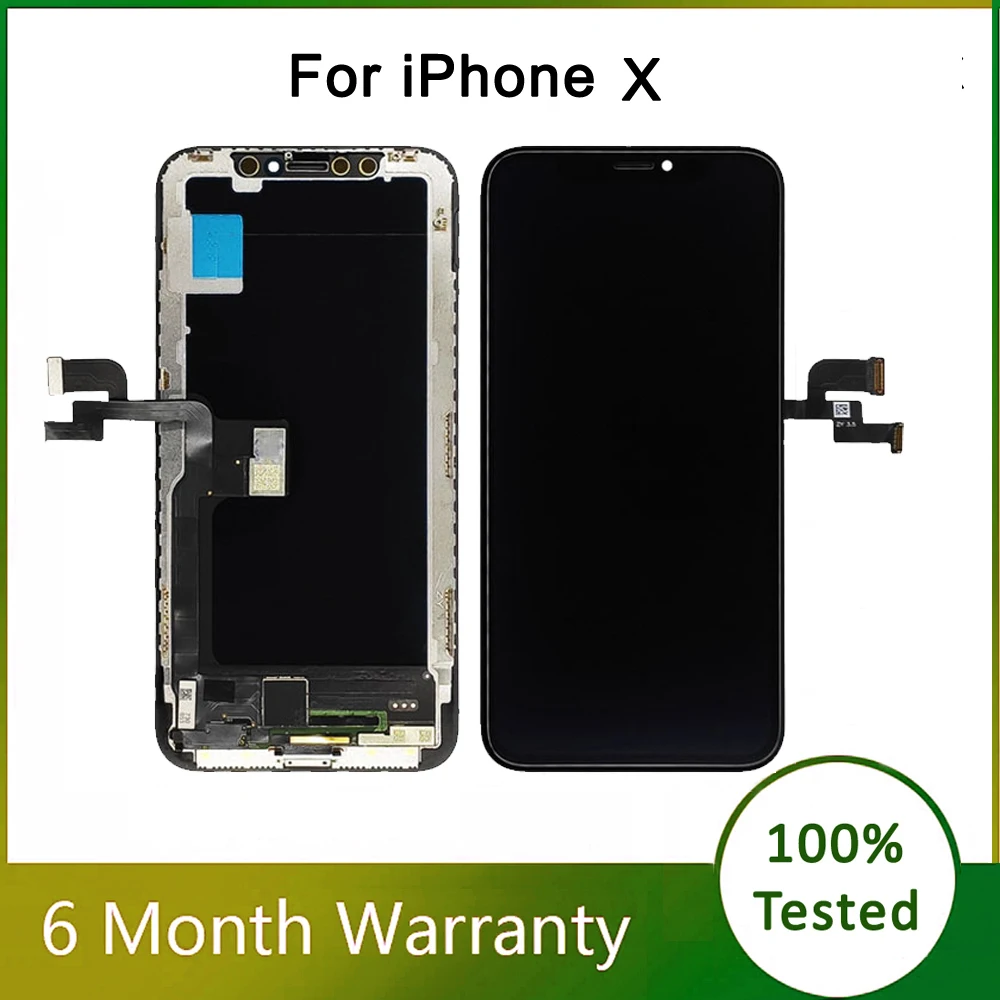 Amoled LCD Display For iPhone X XR XS Max LCD Screen For iPhone 11 11Pro 11 Pro max LCD Display Replacement For iPhone 12 Promax