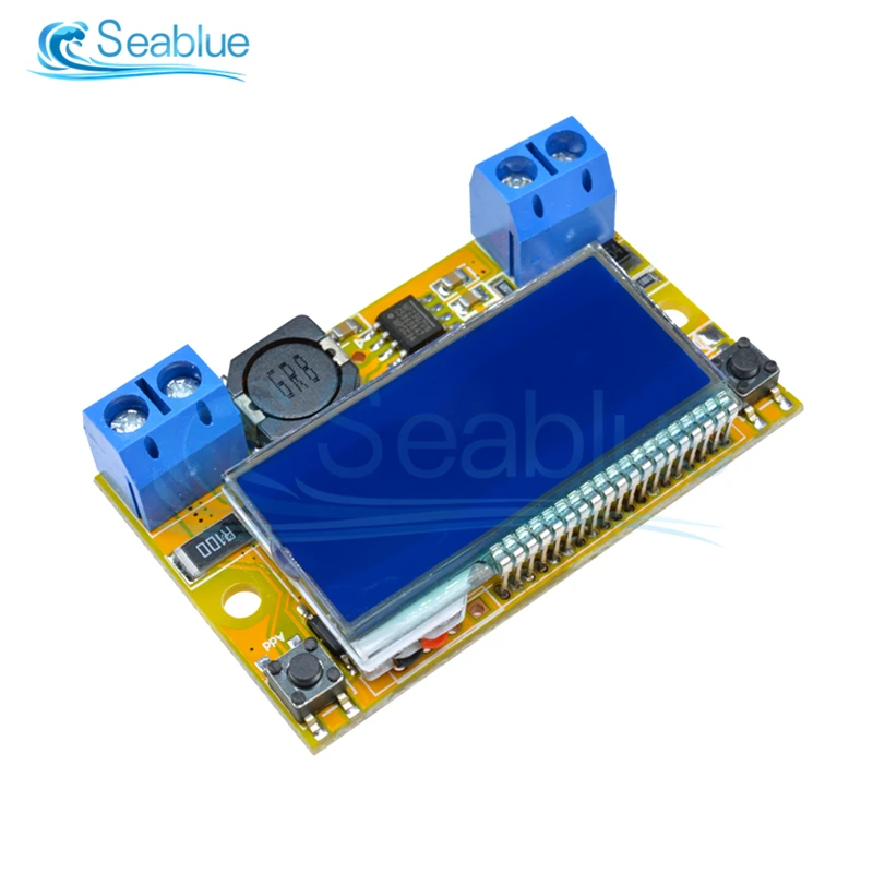 DC-DC 5-23V to 0-16.5V 3A LCD Display Step Down Buck Regulator Adjustable Voltage Current Step-down Power Supply Module