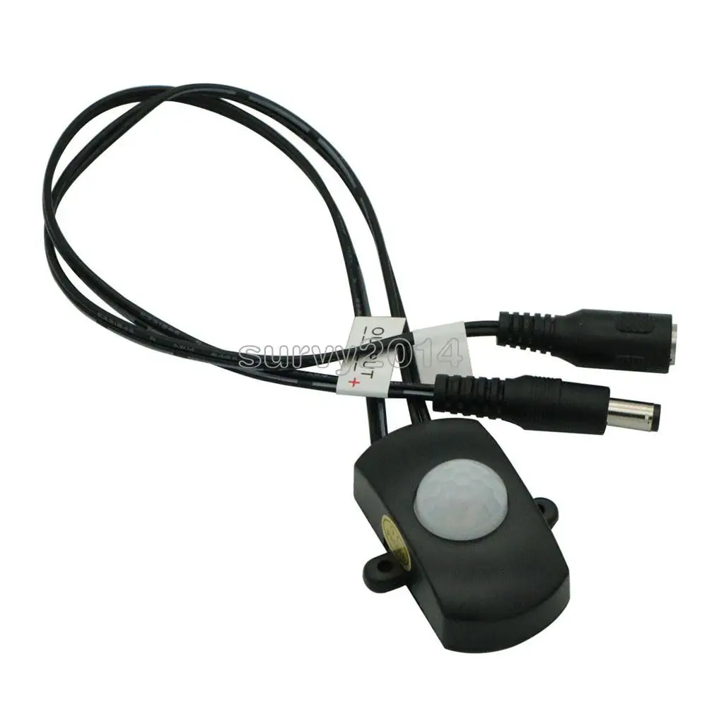DC 5-24V MINI Aotomatic PIR Infrared Motion Sensor Detector Switch for LED Strip