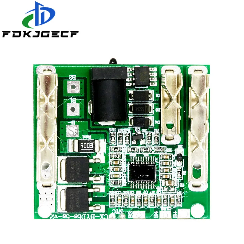 BMS 5S 20A 18650 Lithium Battery Charging Protection Board Circuit PCM Balancer Power Bank Charger Module