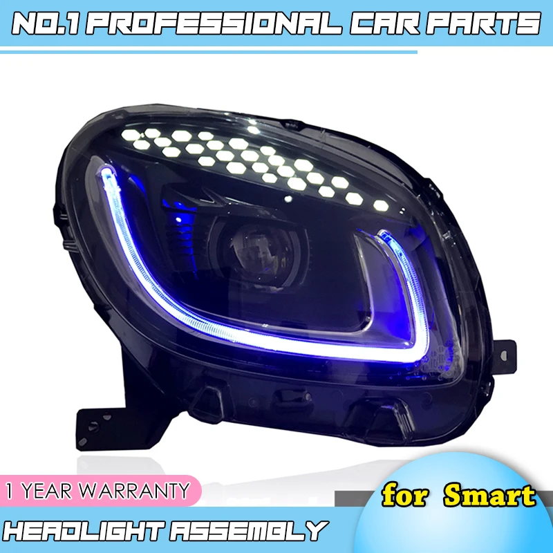 car accessories For Smart LED headlights headlamps Hernia lamp accessory products case for Benz Smart LED headlights Smart