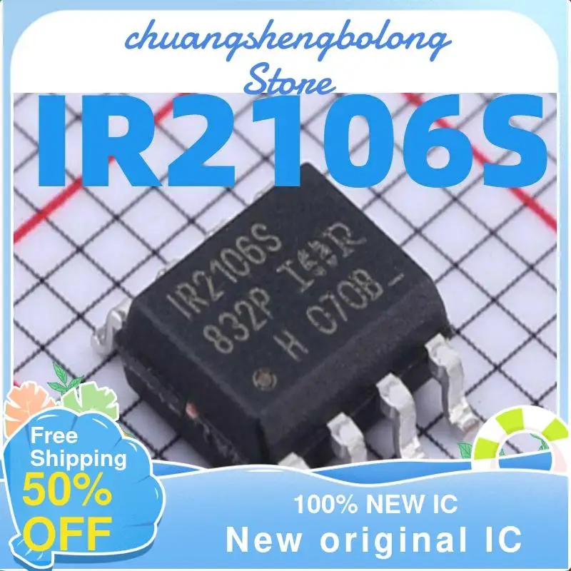 

20 шт. IR2106S IR2106STRPBF (SOP-8) новый оригинальный IC