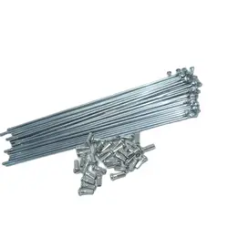 Electric bicycle 12G Diameter 2.5mm Length 64-230mm spokes #45 Steel + nipples 37pcs/lot