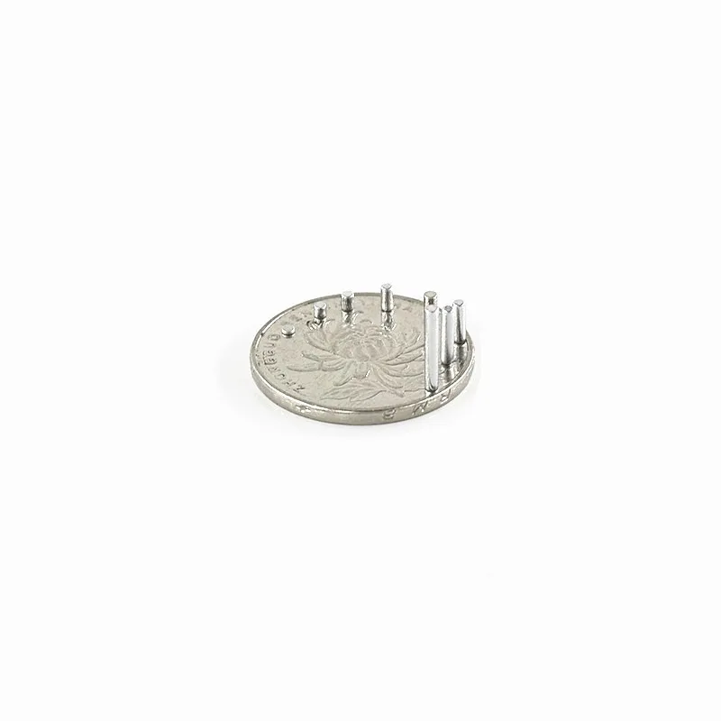Mini ímã redondo n35 1x1mm 1mm, ímã de neodímio permanente ndfeb, ímãs super fortes 1*1mm 1mm x 1mm