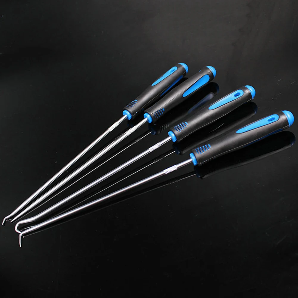 4Pcs  Car Auto Vehicle Oil Seal Screwdrivers Set O-Ring Seal Gasket Puller Remover Pick Hooks Repair Tools for car