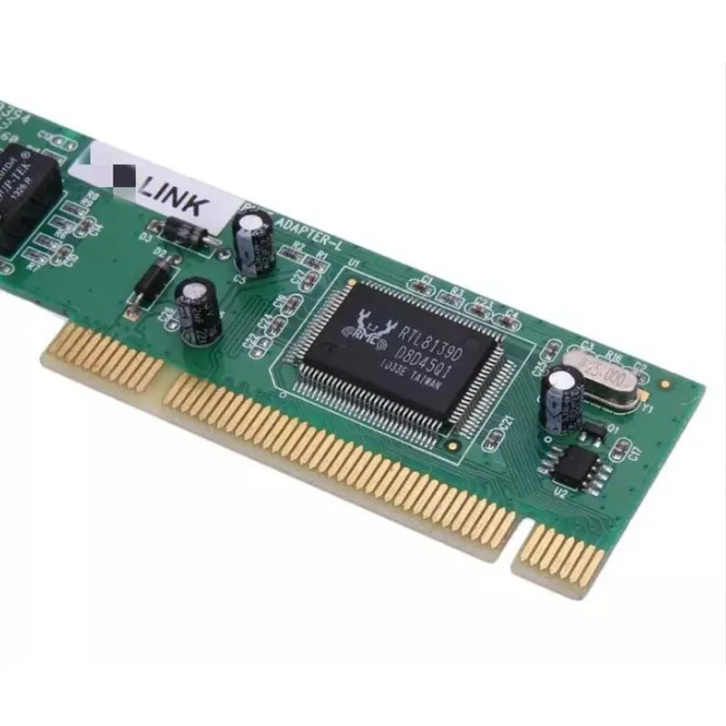 محول إيثرنت PCI Express 8139D بطاقة شبكة PCI-e ، وحدة تحكم شبكة محول الشبكة المحلية ، 10 m ، 1.8 M ، 47 RJ45