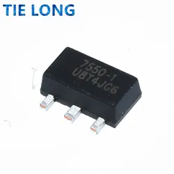 10pcs/lot HT7550 HT7550A-1 7550-1 SMD SOT89 low dropout voltage regulator circuit three-terminal regulator new