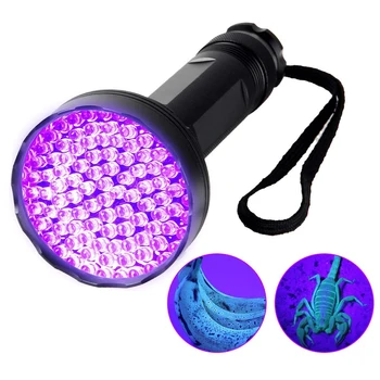 UV Black Light Flashlight Super Bright 12/51/100LED UV Flashlight for Dog Urine Pet Stains or Bed Bug Stains Marker Check Lamp