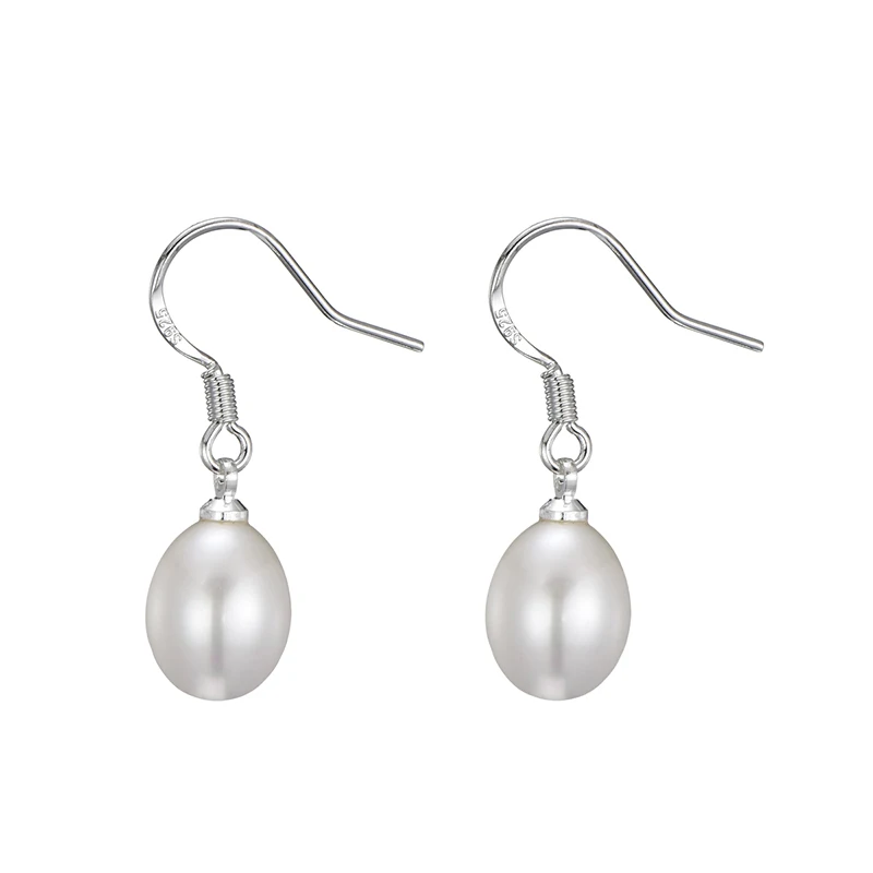 Natural Freshwater Teardrop Pearl Earrings Drop Dangle Earrings for Women Fashion Jewelry boucle d’oreille Earings Brincos