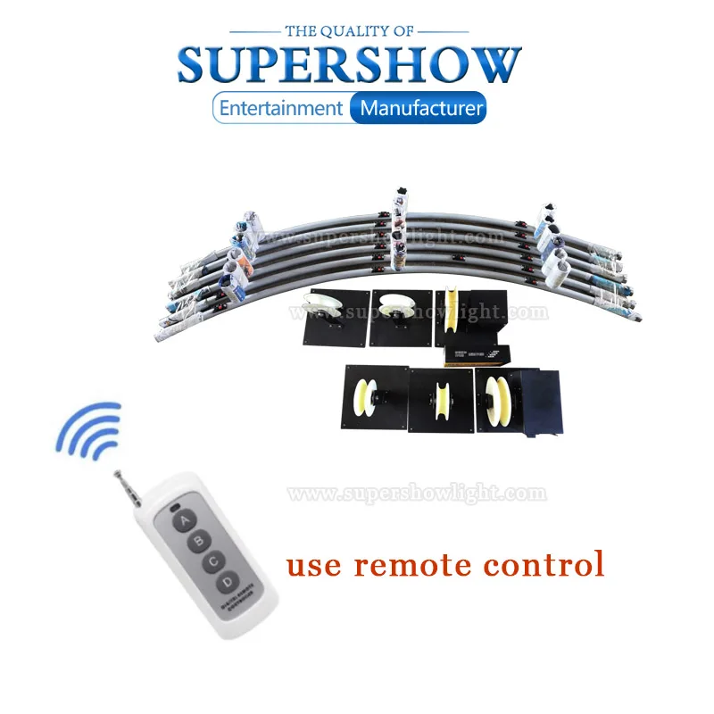 

Double direction Cyclic rotation 360-degree bidirectional rotating cold Pyro firework Firing System for Wedding