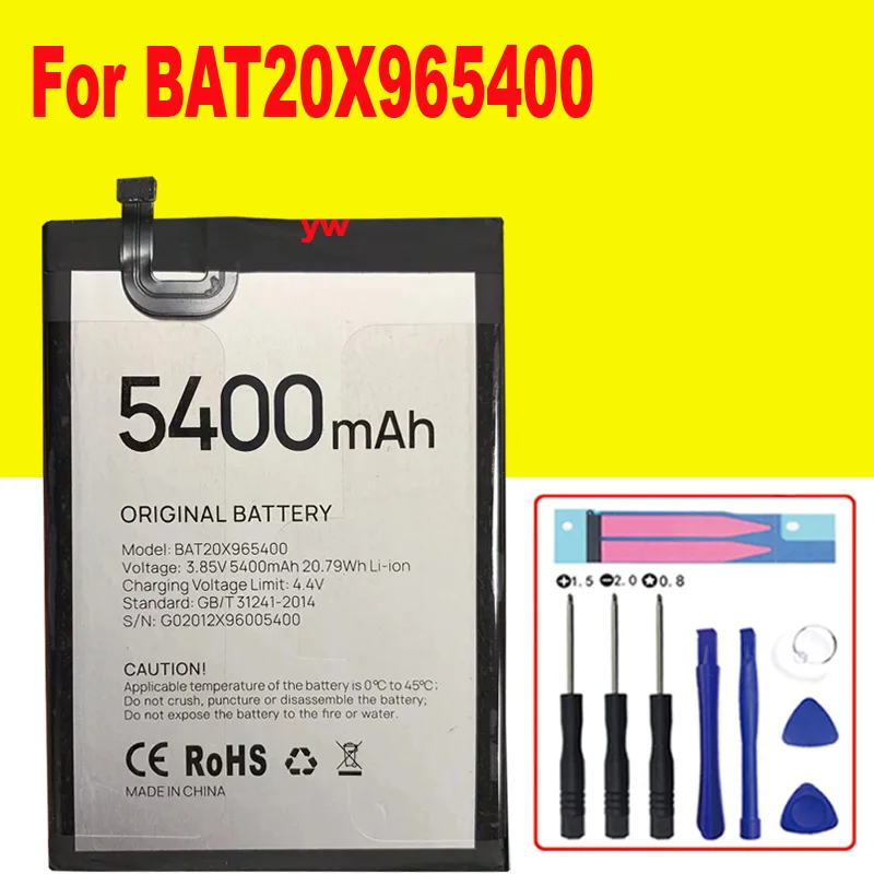 5400mAh Battery for BAT20X965400 DOOGEE X96 Pro – Avaliação e Recomendação