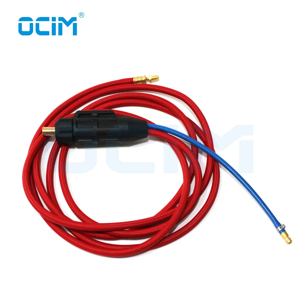 Imagem -02 - Maçarico 4m Wp9 com Cabeçote Giratório Conector Europeu de 3570