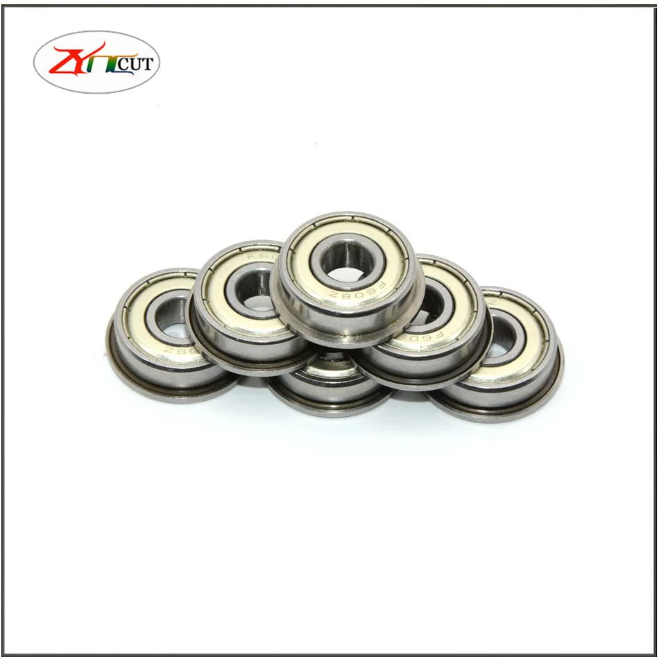 MF85ZZ MF95ZZ MF105ZZ MF117ZZ MF137ZZ MF128ZZ Flange bearing Sealed deep groove ball bearing with flange and iron cover bearings