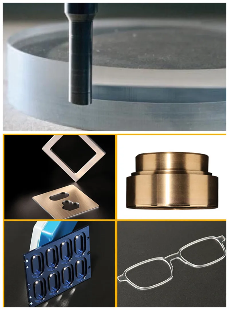 Diamant-Aluminiumfräser 6mm Schaft PCD Zweiflötiger Hartmetall-Fräser für Graphit, Aluminium und Kohlefaser – Detail 5