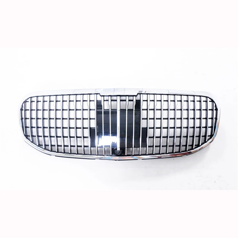 Car Styling Vertical Bar Grille-ABS Plastic Middle Grill Fit for Mercedes-Benz GLS 2020 GLS450 GLS580 X167 | GT-Inspired Design
