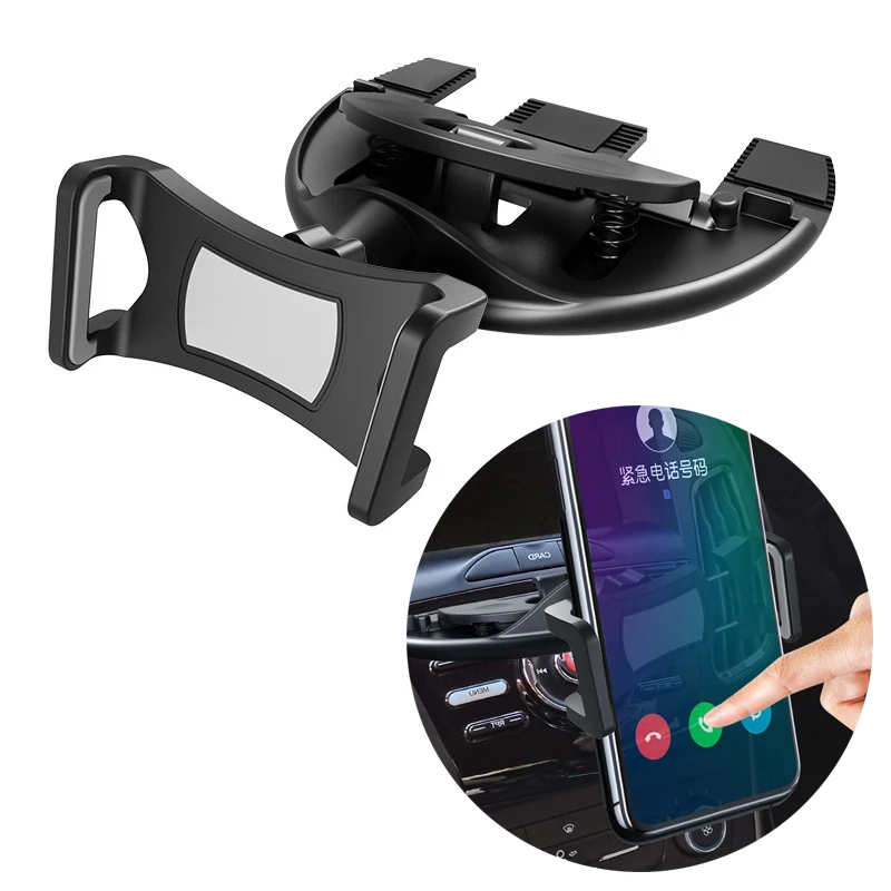 

Universal Car CD Slot Phone Holder 360 Rotation Car Phone Stand Mount for iPhone 15 Xiaomi Redmi Huawei Samsung Car GPS Brackets