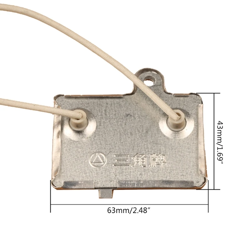 M2EE Electric Cooker Thermal Insulation Film Thermostat 40W 220V with Lead Wire Heating Insulation Strip Lightweight