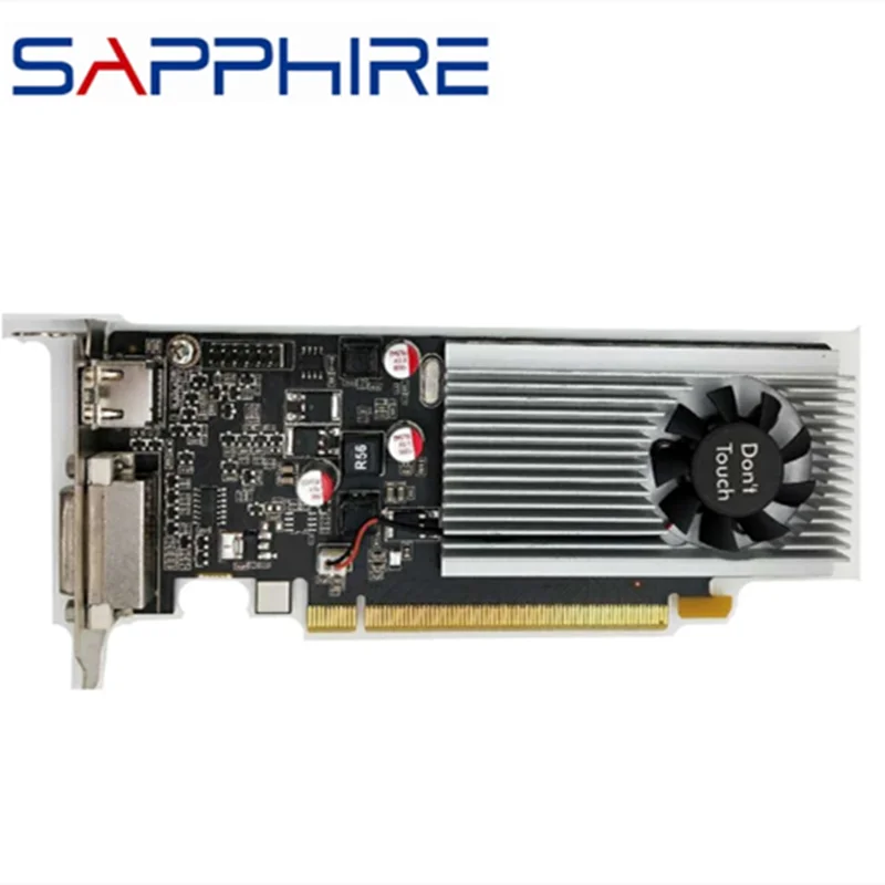 

SAPPHIRE GT 705 1GB Screen Video Cards GPU For nVIDIA Geforce GT705 1GB Graphics Cards Computer Map HDMI PCI-E ITX ATX MATX HTPC