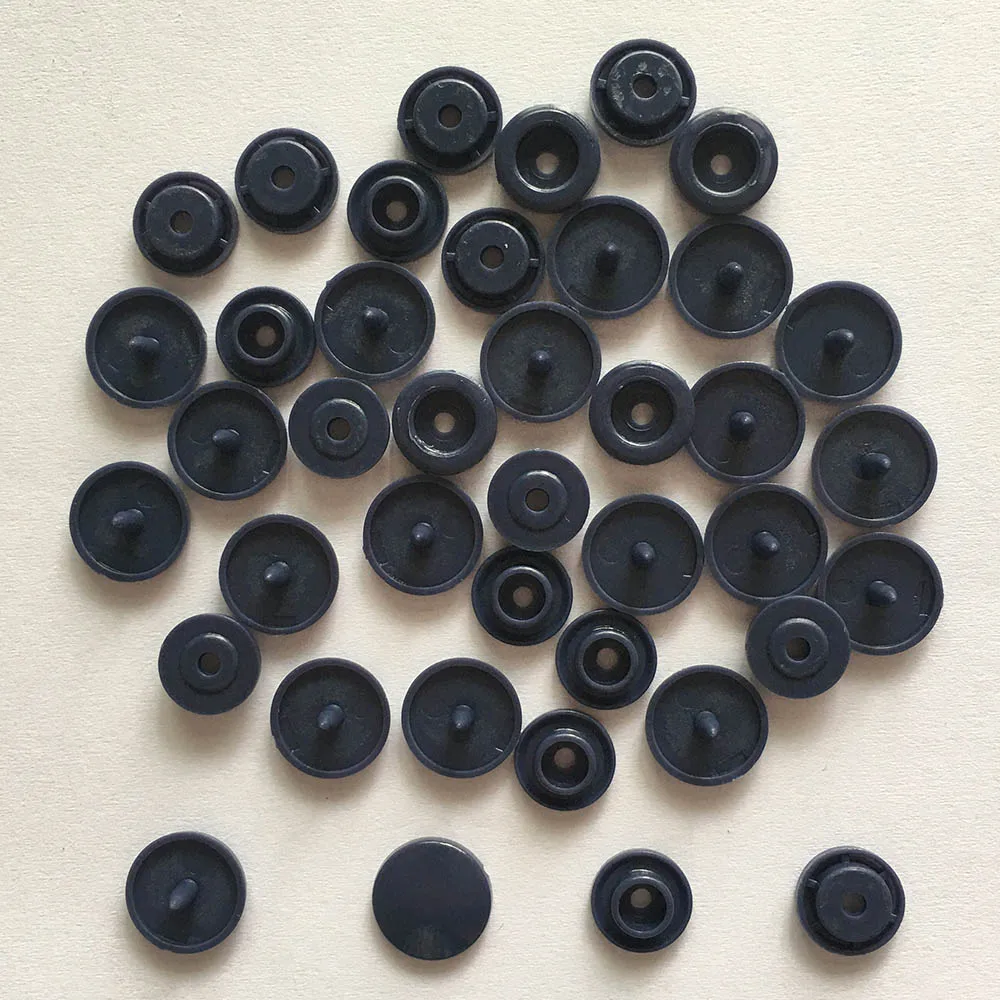 Wholesale T5 Plastic Snap Buttons For Clothing DIY Garment Press Stud Fasteners Used to Kids Diapers Bibs Bags Folder 24 Colors