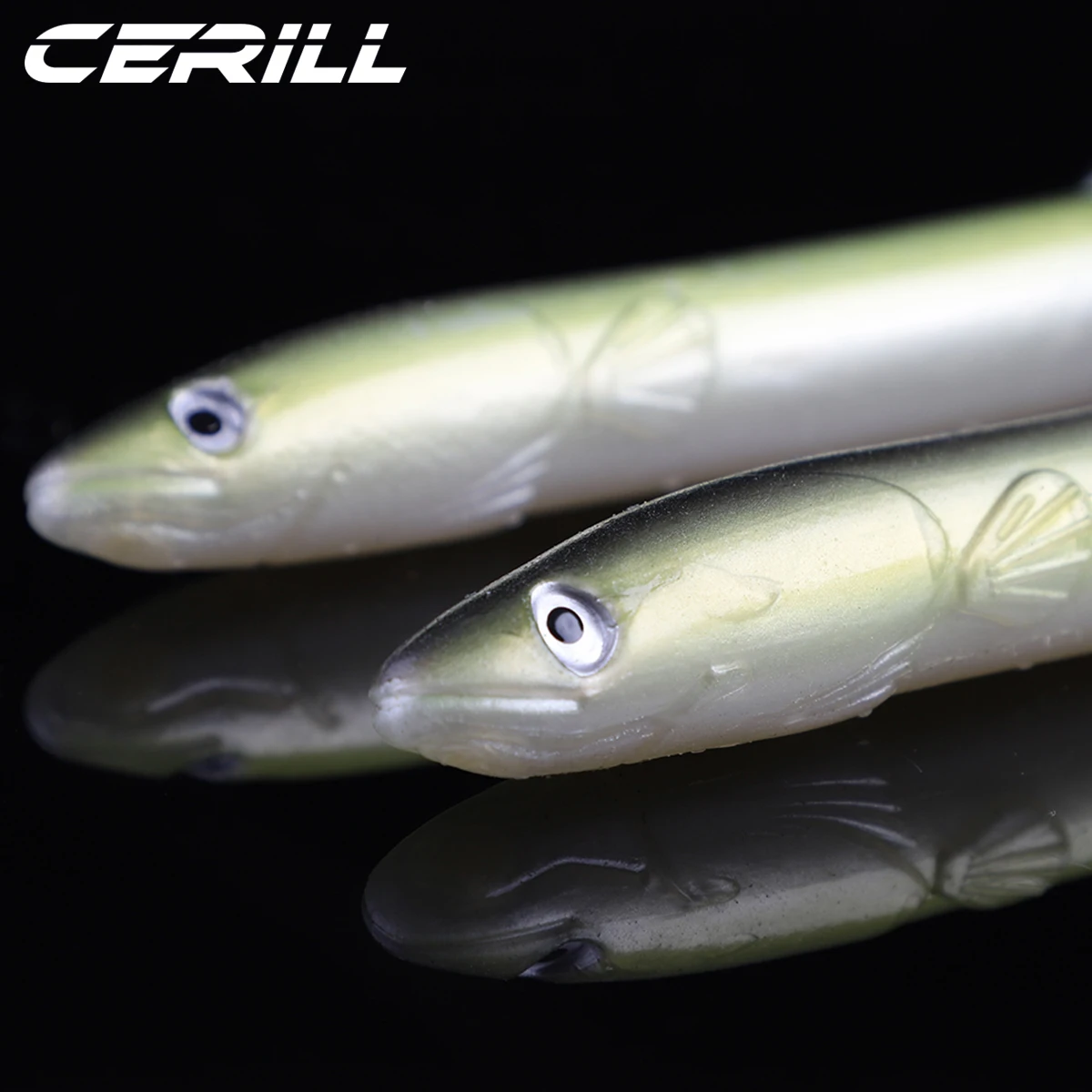 Cerill Vinilo de Pesca Señuelo Silicona - imagen 3