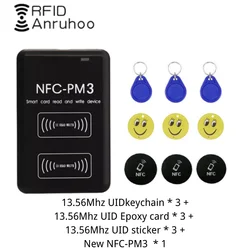 New NFC PM3 RFID Full Encryption Decoding Reader Smart Chip Card Duplicator 13.56Mhz Writer 1K Key Badge S50 Tag Copier