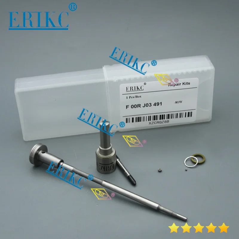 

ERIKC Injector nozzle parts repair Kits Dlla150p1781 for bosch Injector 0445120244 0445120150 Weichai Wp6 6.2L 170kw 13024966