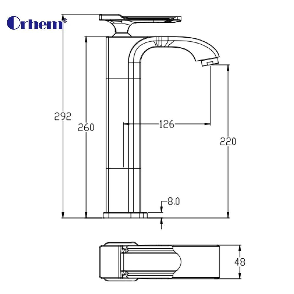 Brass Chrome Single Handle Bathroom Basin Faucets Cold/Hot Mixer Basin Sink Tap Black Water Kitchen Faucet Bathroom Accessories