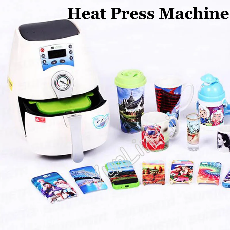 ST-1520 3D Mini Sublimation Vacuum Machine Heat Press Machine for Phone Case Cover Mug Cups Sublimation