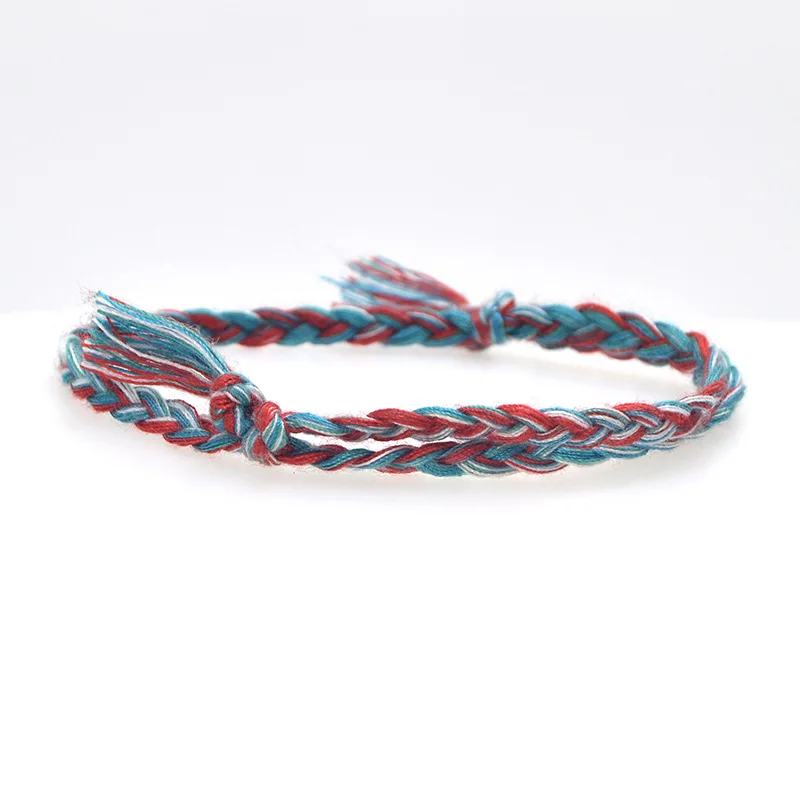 Image 6: Bracelet en ULde coton fait à la main pour homme, 12 styles, bouteilles, document Boho, phare masculin, ULporte-bonheur de plage, breloque, accessoires de bijoux