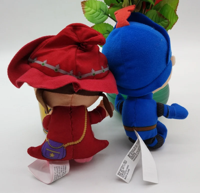 New Mike The Knight Plush 6 Inch Doll set of 2