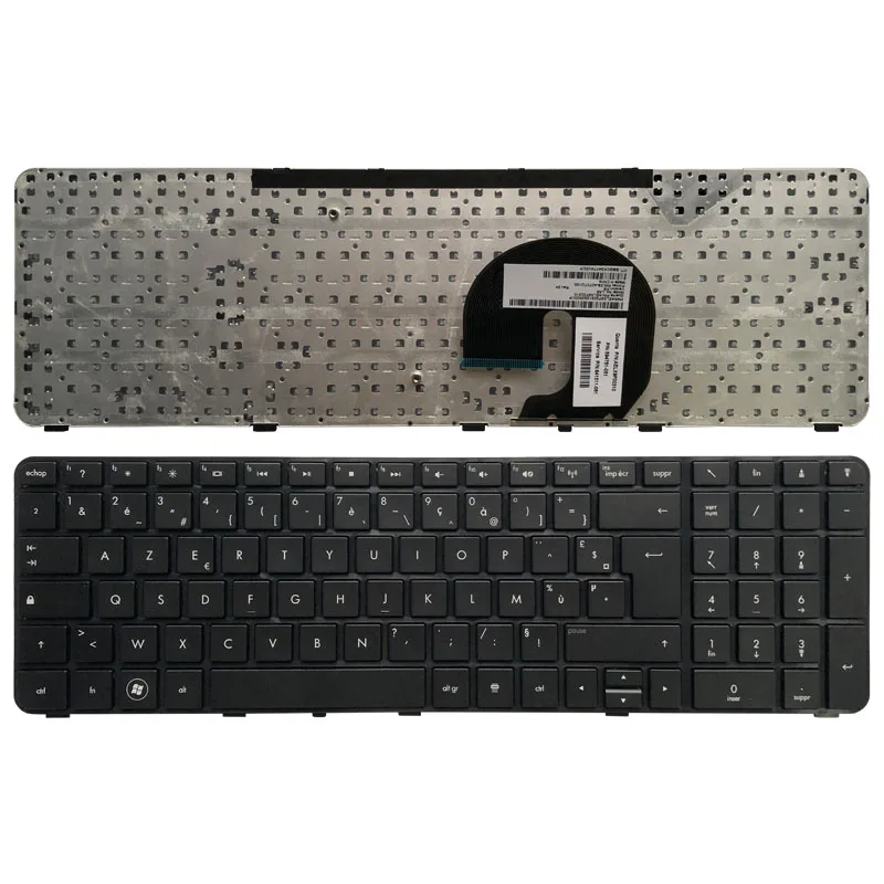 

French Laptop Keyboard for HP Pavilion dv7-4000 DV7-4050 dv7-4100 dv7-4200 dv7-5000 dv7t-5000 LX7 FR Black with frame keyboard