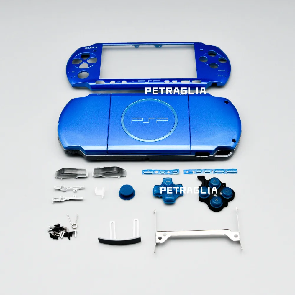 Brand New 1:1 per PSP3000 custodia custodia Shell con pulsanti impostati per PSP 3000 3001 3004 Console di gioco riparazione frontalino spedizione