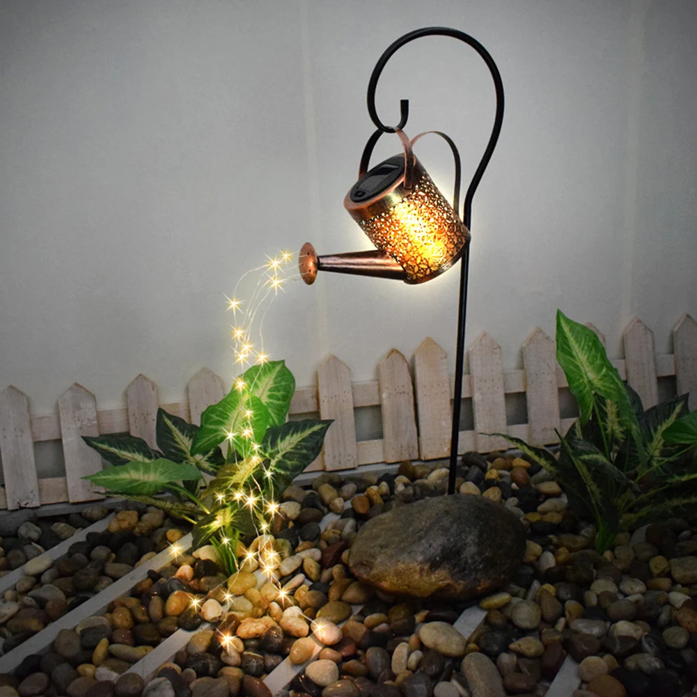 

Solar Led Lawn Lamp Outdoor Decoration Waterproof Garden Lamp IP65 Watering Can Sprinkles Fairy Light for Landscape Lighting