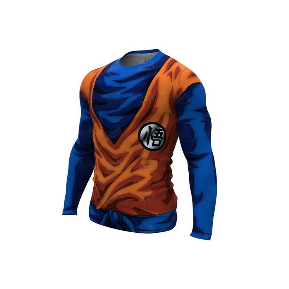 3D Printed T Shirts Cosplay Men Anime GOKU Shirts Fitness Compression T-Shirts Bodybuilding Tops Tees Vegeta Camiseta Tsthirt