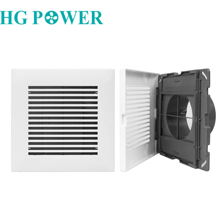 

House Ventilation for Home Air Vent Ventilator Duct Grill Square Ceiling Louvers Wall Cover for Exhaust Extractor Fan Outlet