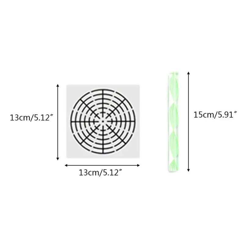 Трафарет для рисования мандалы, 33 шт./компл., 24BB