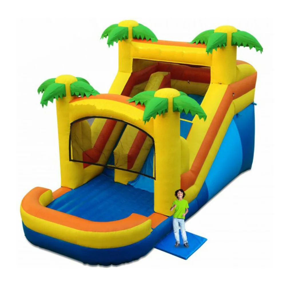 

Inflatable Slide With Pool Designer Slide Combo With Pool Inflatables Inflatable Slides For Kids Playing in Amusement Park