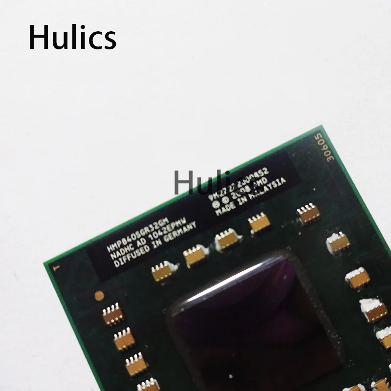 Hulics Used AMD Phenom II Triple-Core Mobile P840 1.9 GHz Three-Core Three-Thread 2008 CPU Processor HMP840SGR32GM Socket S1