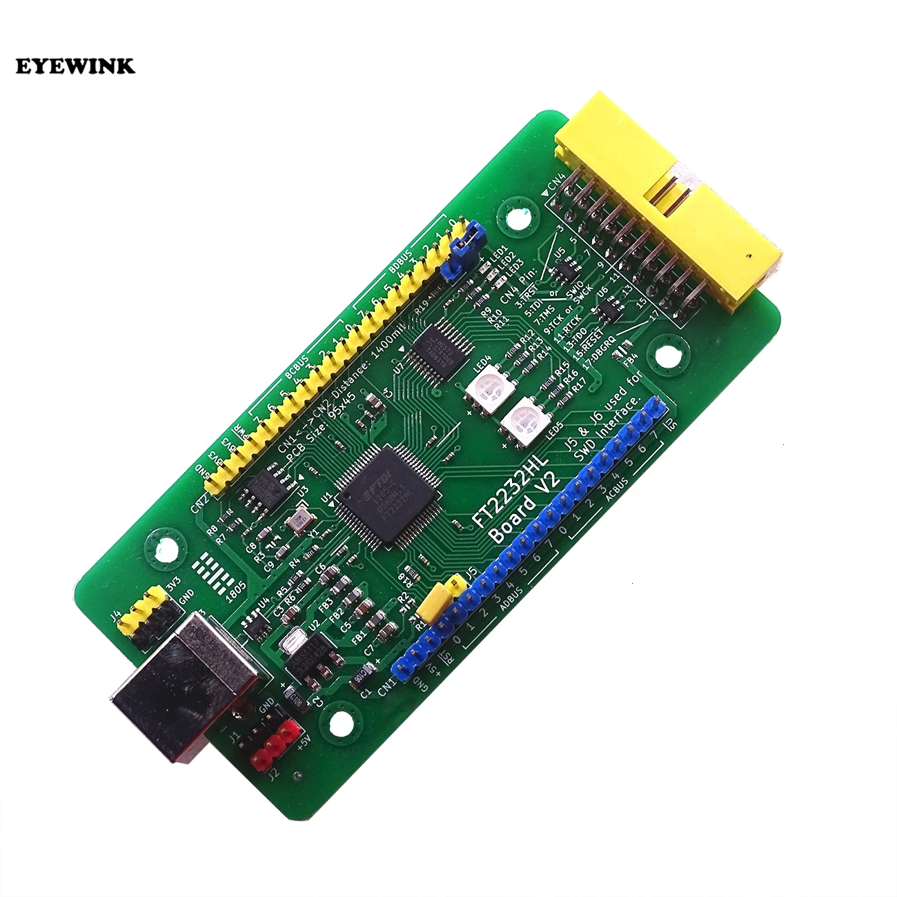 New FT2232HL /FT4232HL Development Board FT2232H USB Port Support JTAG openOCD