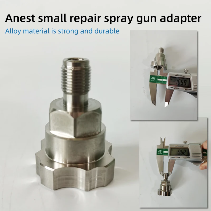 Spray Gun Connector 4/1Adapter For Iwata LPH-80 Spray Gun Cup Adapter Pot Joints For Spray Gun Disposable Measuring Cup