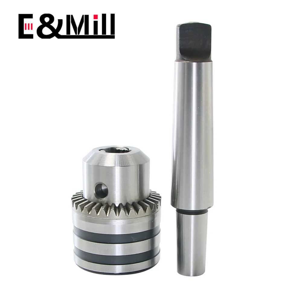 1Set MT1 MT2 MT3 MT4 B10 B12 B16 B18 0.6-6/1-10/1-13/3-16/5-20 Morse tapper shank Drill Chuck Arbor Lathe CNC drill machine Wood