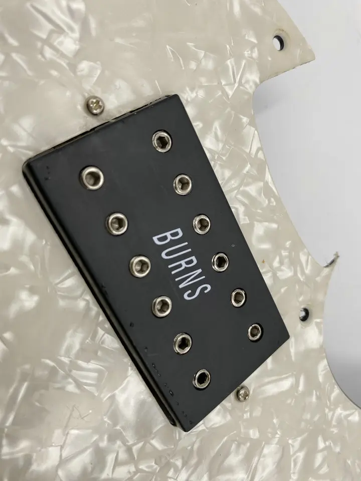 Burns pickups Original and new Burns London humbucker X2 Black color with pickguard and wire