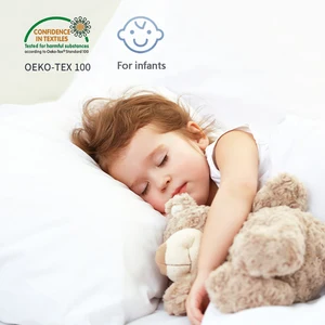 Glatte wasserdichte Kissenbedeckung, Anti-Echarges, Wanztier-Proof Reißverschluss, Allergieschutzgehäuse, alle Größen, 1PC 10 Hauptverkäufe Antiacarus Kissenbedeckung - №9