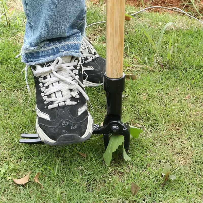 Cabezal de deshierbe de alta calidad, repuesto de Metal, extractor de malezas, accesorio de eliminación de deshierbe para jardinería y excavación,