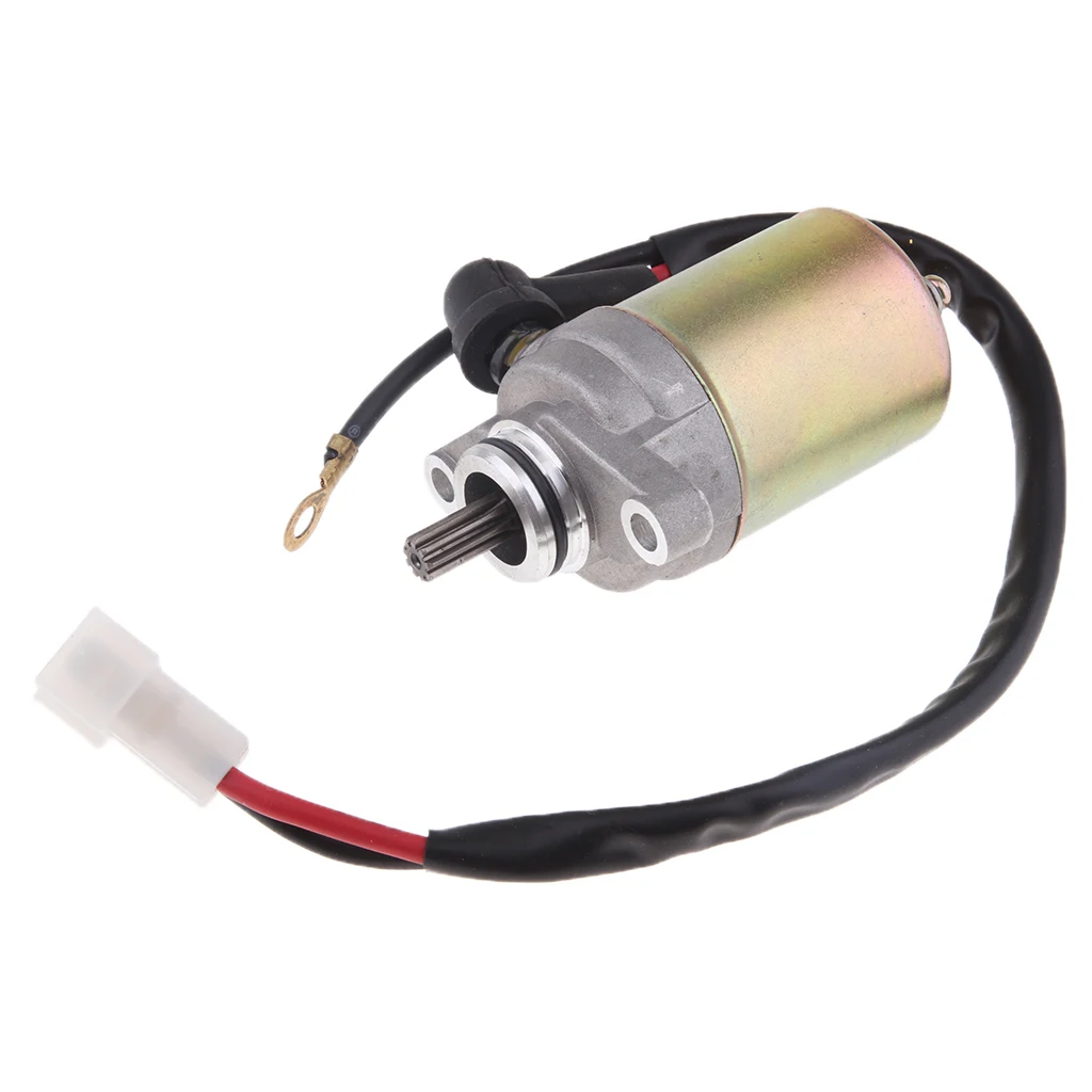 Starter Motor For 50cc 2-stroke Minarelli 1PE40QMB Jog Engines. 9-SPLINES