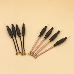 Micro 65mm 5.8G 2dBi U.FL IPEX IPX Omni-Directional Brass FPV transmitter Antenna RG178 for indoor RC  FPV Racing Drone